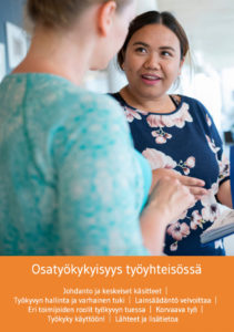 Digijulkaisu: Osatyökykyisyys työyhteisössä