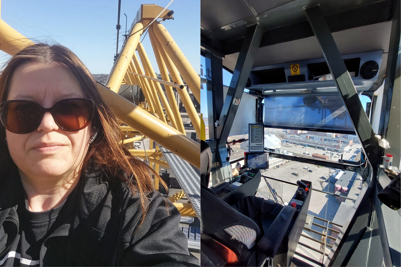 Millainen on torninosturikuljettajan työpäivä?